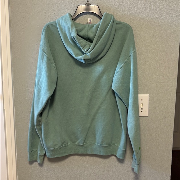 Jerzees Sage Green Myrtle Beach Hoodie Women’s Size: Medium has stains - Picture 6 of 7